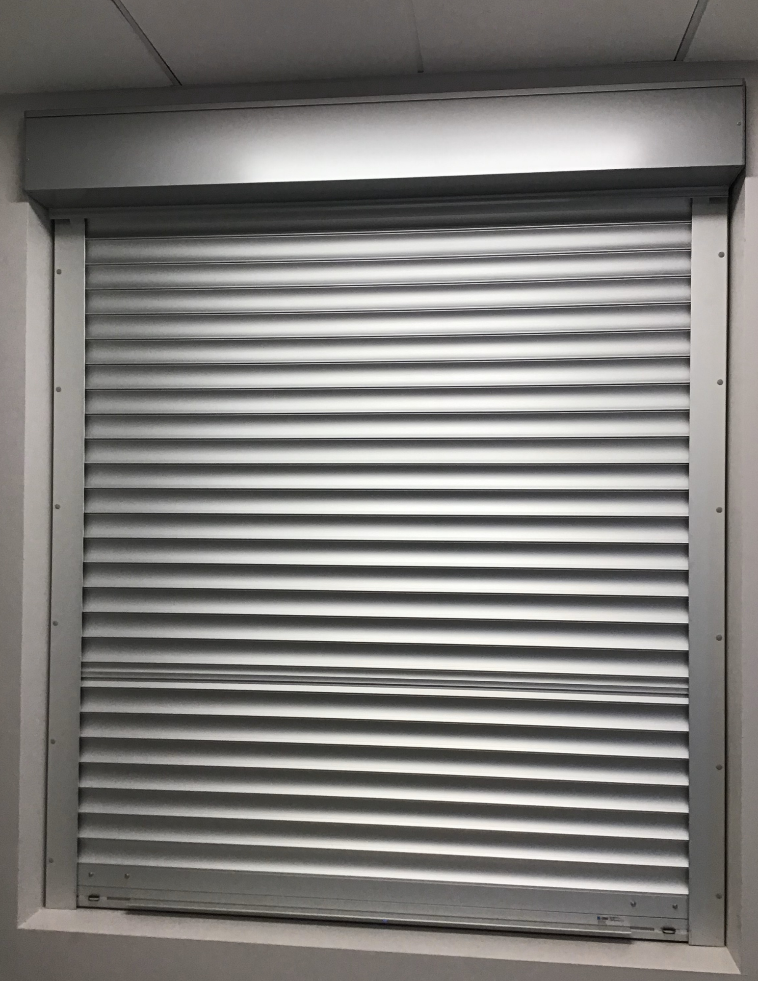 Commercial rolling security shutters in Concord, California